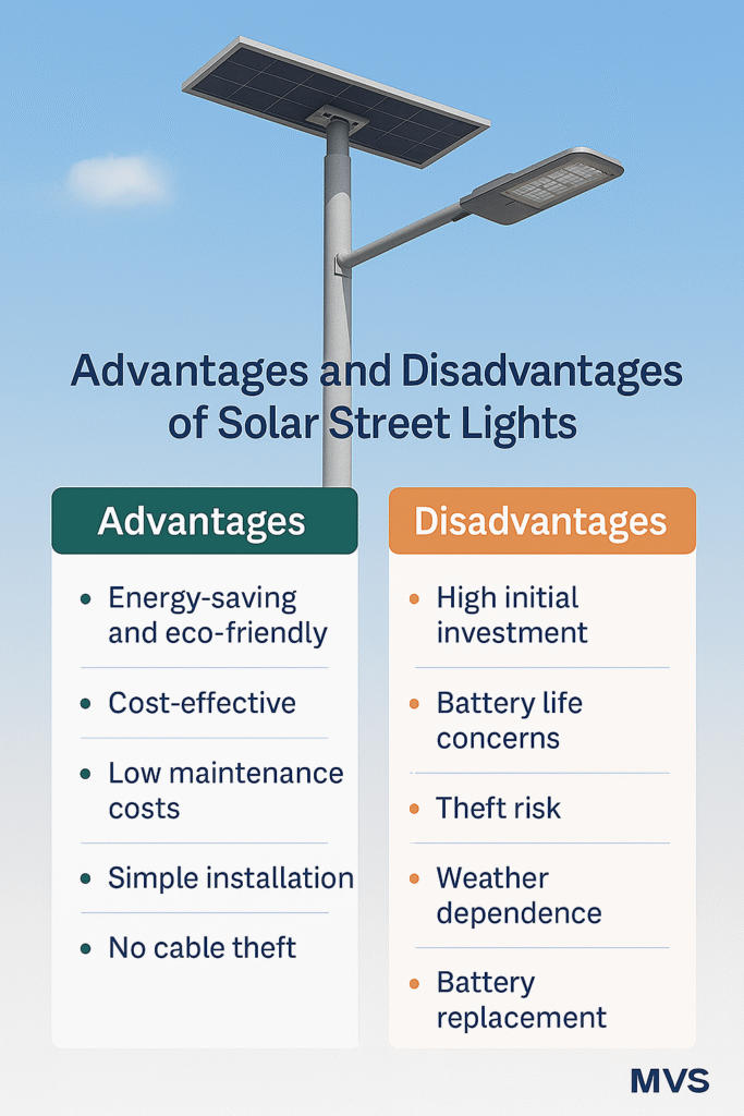 Comparison of 10-Year Total Cost of Ownership between traditional and solar street lighting systems.