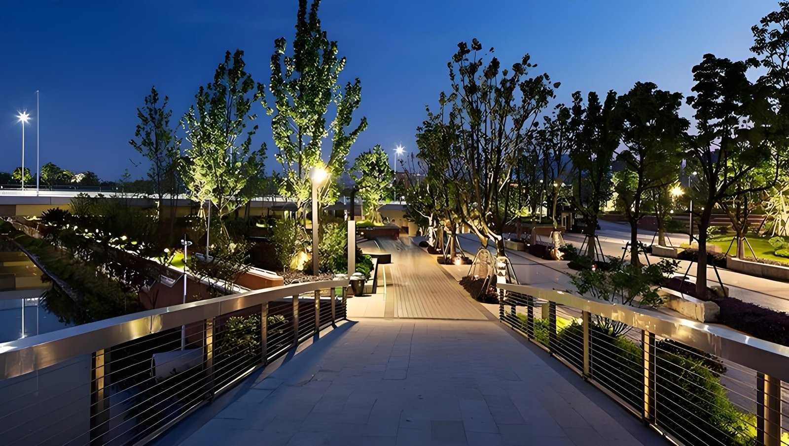 Residential pathway lighting project